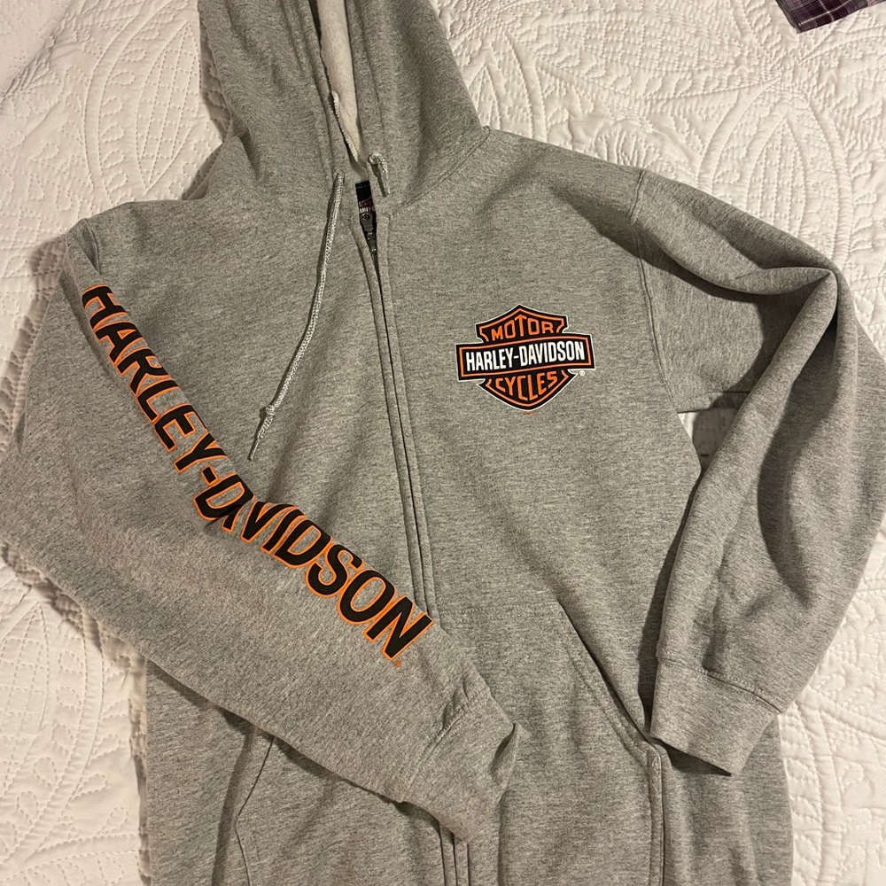Zipper hoodie size small